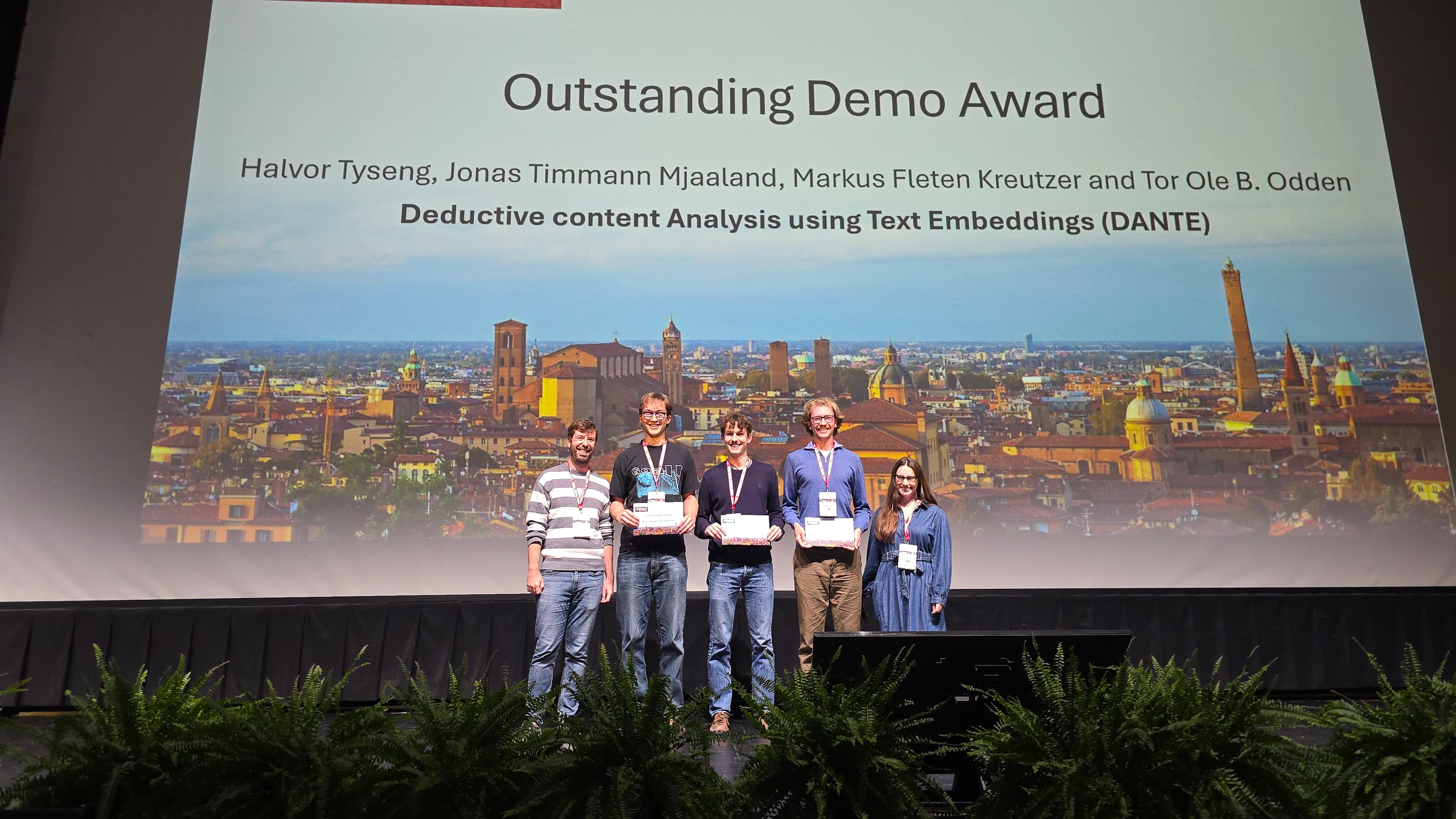 Reliable AI wins Outstanding Demo Award at ECAI 2025